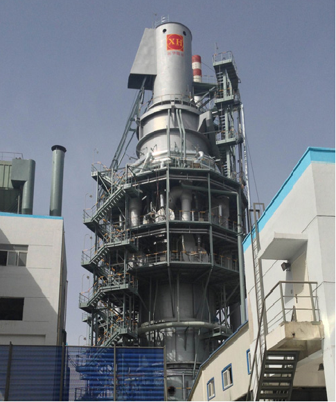 活性石灰生產技術設備-套筒式豎窯